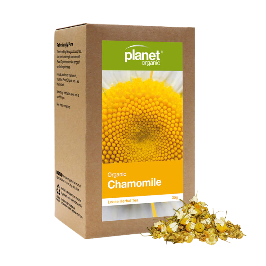 PLANET ORGANIC CHAMOMILE TEA LOOSE 35G
