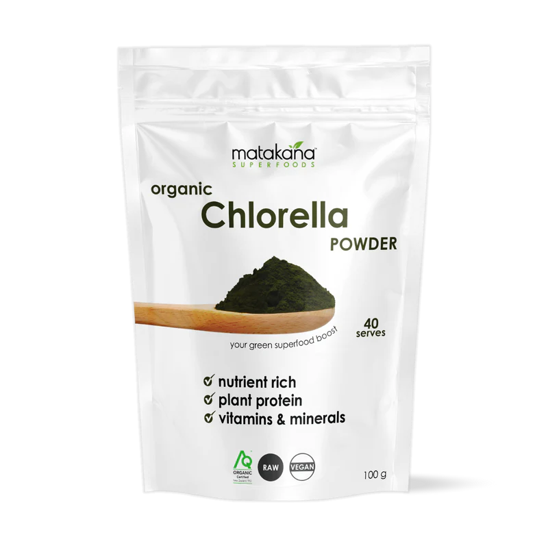 MATAKANA SUPERFOODS CHLORELLA POWDER 100G