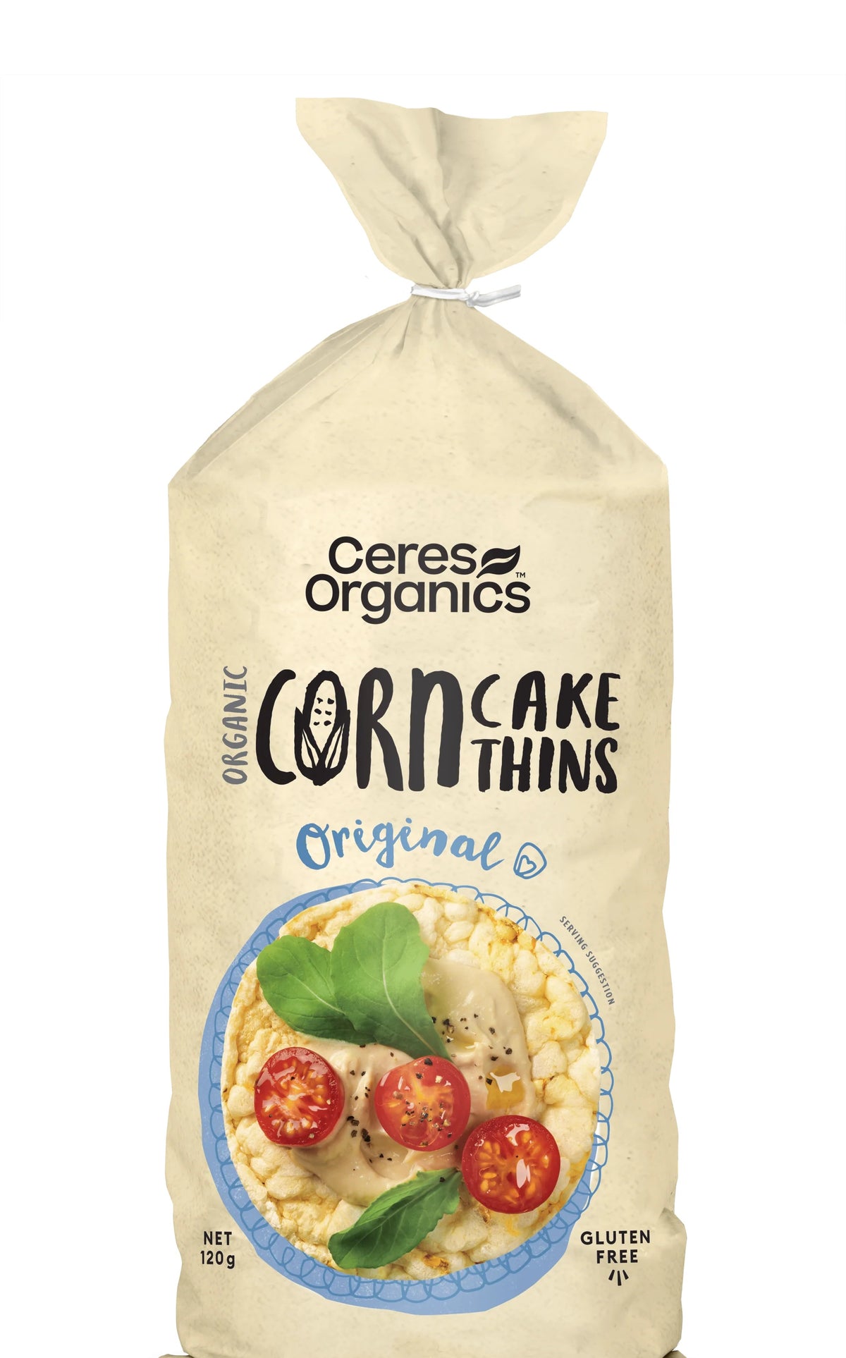 CERES BIO CORN CAKES 120G