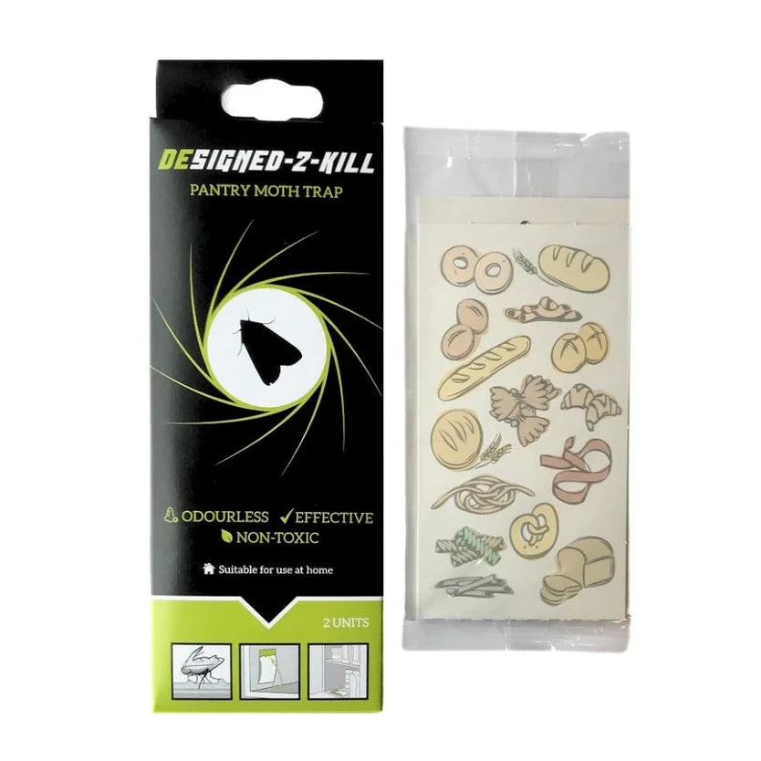 DESIGNED 2 KILL MOTH TRAP PANTRY 2 PACK