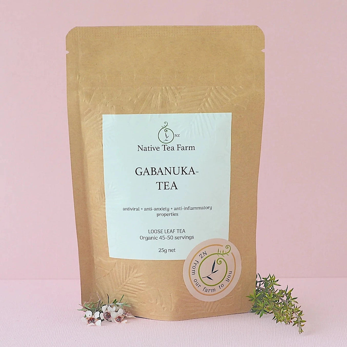 NATIVE TEA FARM GABANUKA LOOSE LEAF 25G
