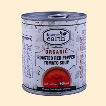 DOWN TO EARTH RED PEPPER TOMATO SOUP 300ML