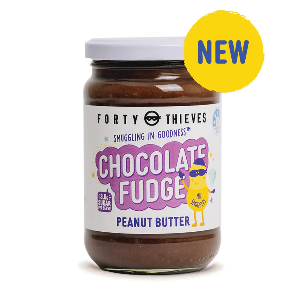 FORTY THIEVES CHOCOLATE FUDGE NUT BUTTER 290G