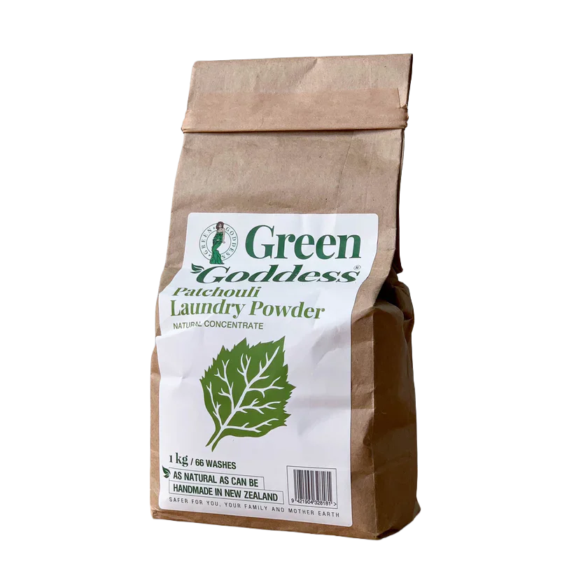 GREEN GODDESS PATCHOULI LAUNDRY POWDER 1KG