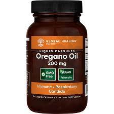 GLOBAL HEALING OREGANO OIL 200MG 60 CAPSULES
