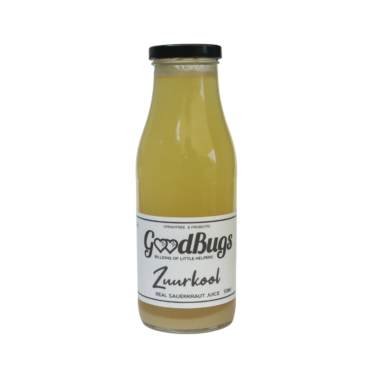 GOOD BUGS ZUURKOOL KRAUT JUICE 500ML