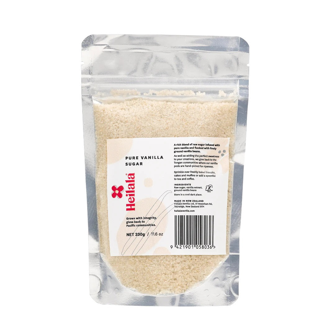 HEILALA VANILLA PURE VANILLA SUGAR BAG 330G