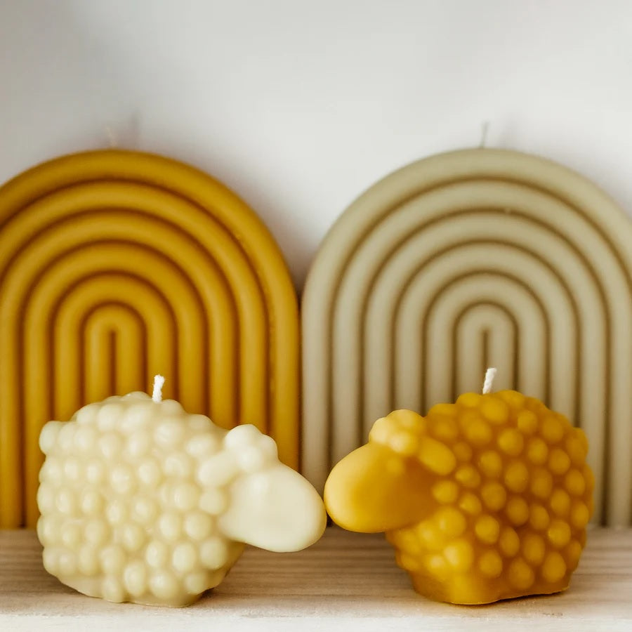 HEXTON LAMB CANDLE NATURAL