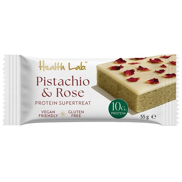HEALTH LAB PISTACHIO ROSE BAR 55G