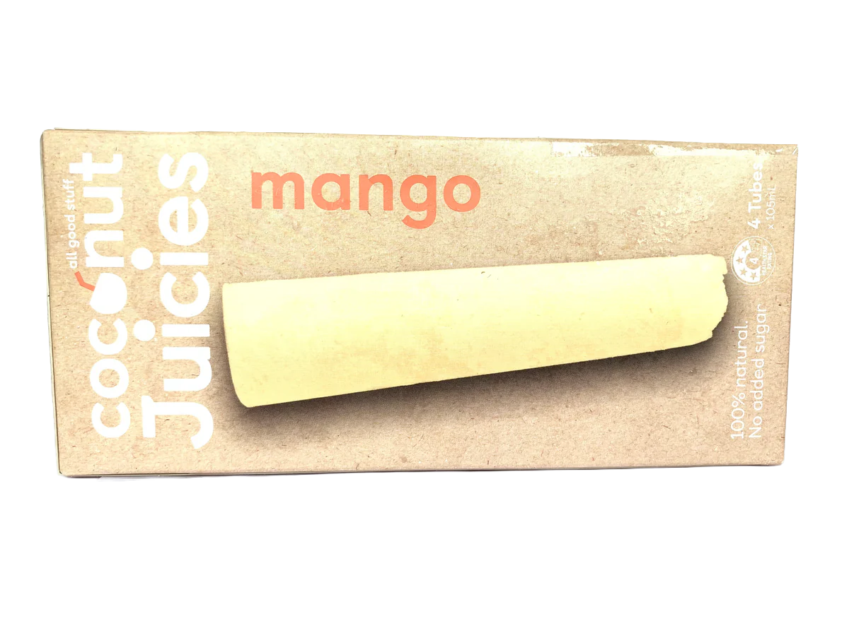 JUICIES TUBE MANGO 4PK