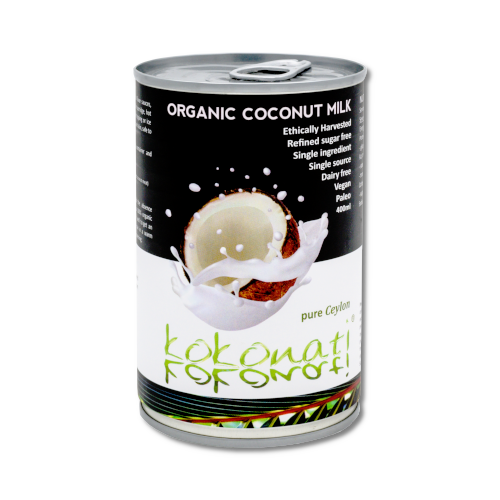 KOKONATI ORGANIC COCONUT MILK CAN 400ML