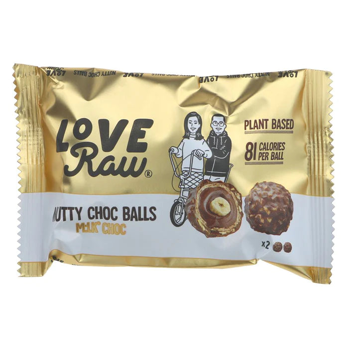 LOVE RAW RAW NUTTY CHOCOLATE BALL 28G