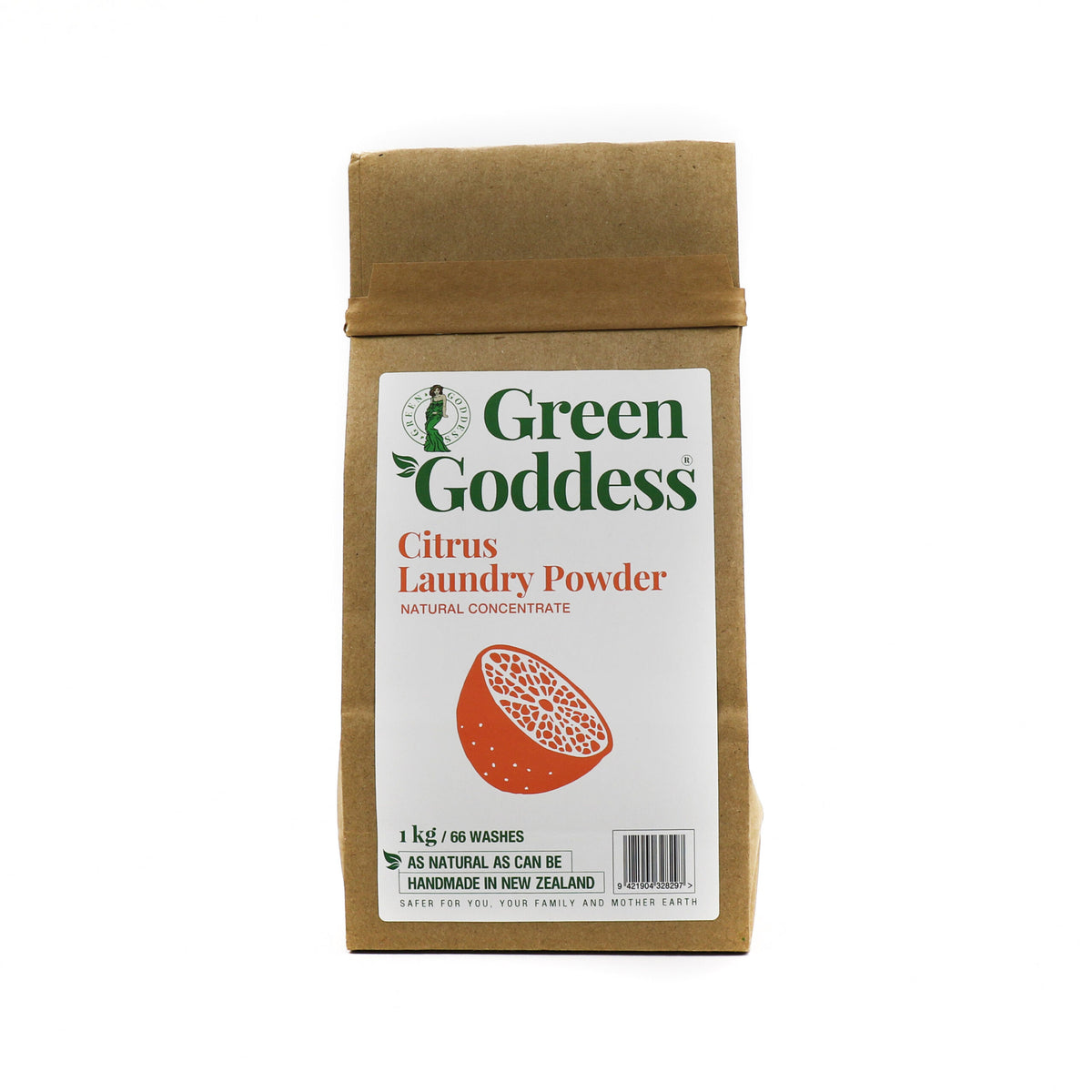 GREEN GODDESS CITRUS LAUNDRY POWDER 1KG