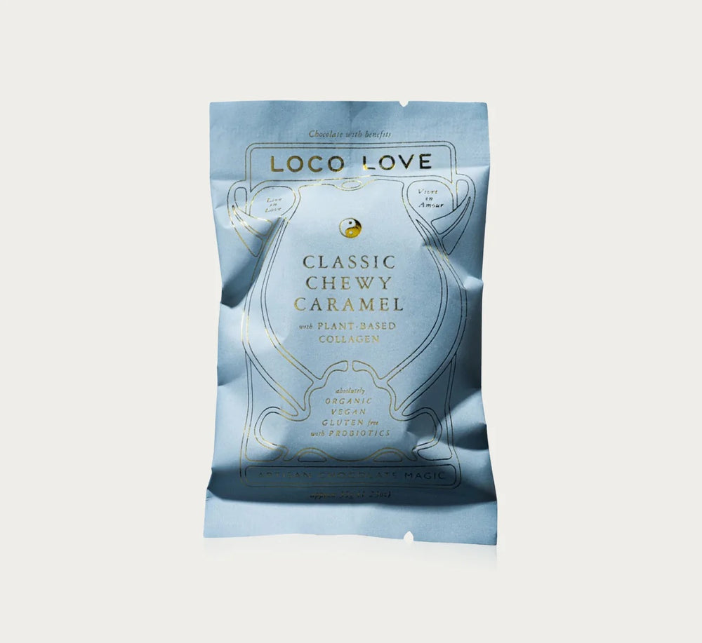 LOCO LOVE CLASSIC CHEWY CARAMEL SINGLE 30G