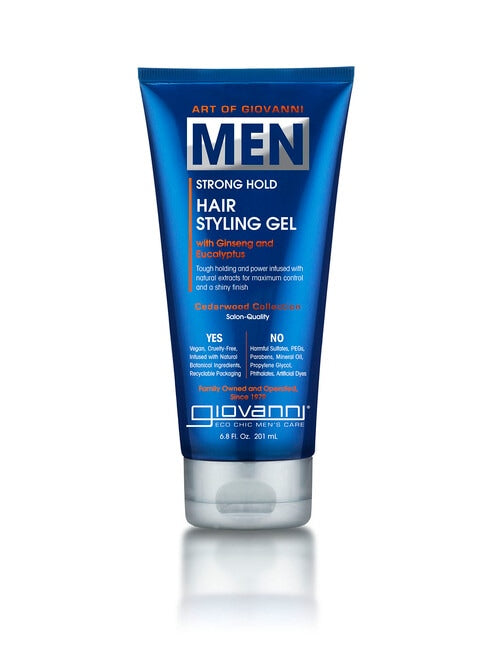 GIOVANNI MENS STRONG HOLD HAIR STYLING GEL 201ML