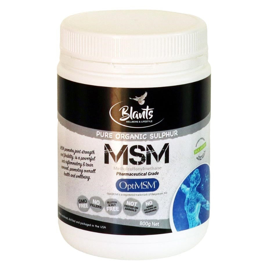 BLANTS ORGANIC MSM POWDER 800G