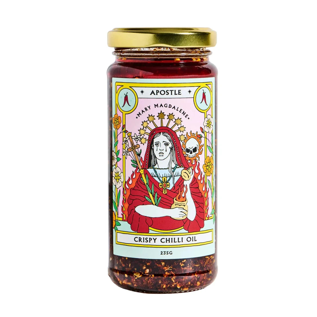 APOSTLE HOT SAUCE MARY MAGDALENE CRISPY CHILLI OIL 235G