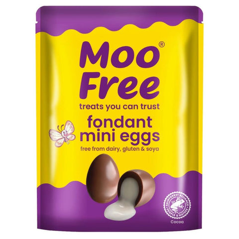 MOO FREE FONDANT FILLED MINI EGGS 50G