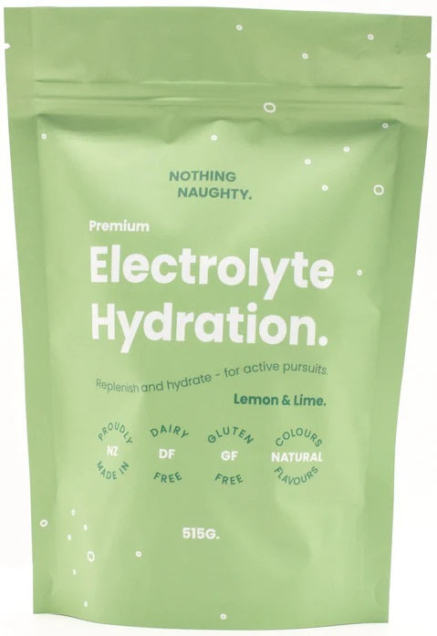 NOTHING NAUGHTY LEMON LIME ELECTROLYTES 515G