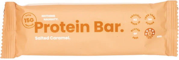 NOTHING NAUGHTY SALTED CARAMEL BAR 40G