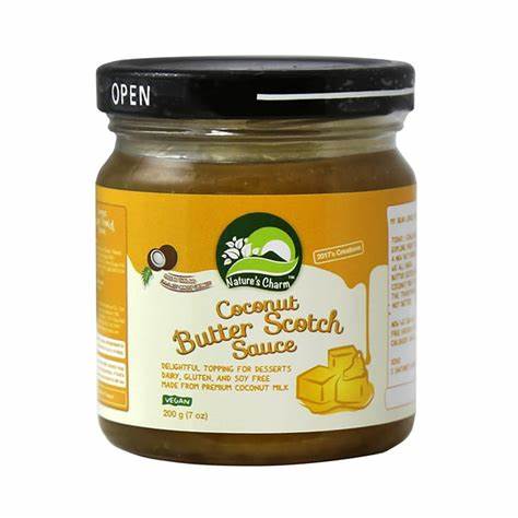 NATURES CHARM BUTTERSCOTCH SAUCE 200G