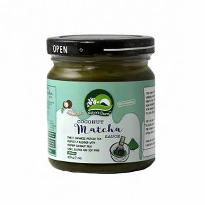 NATURES CHARM COCONUT MATCHA SAUCE 200G