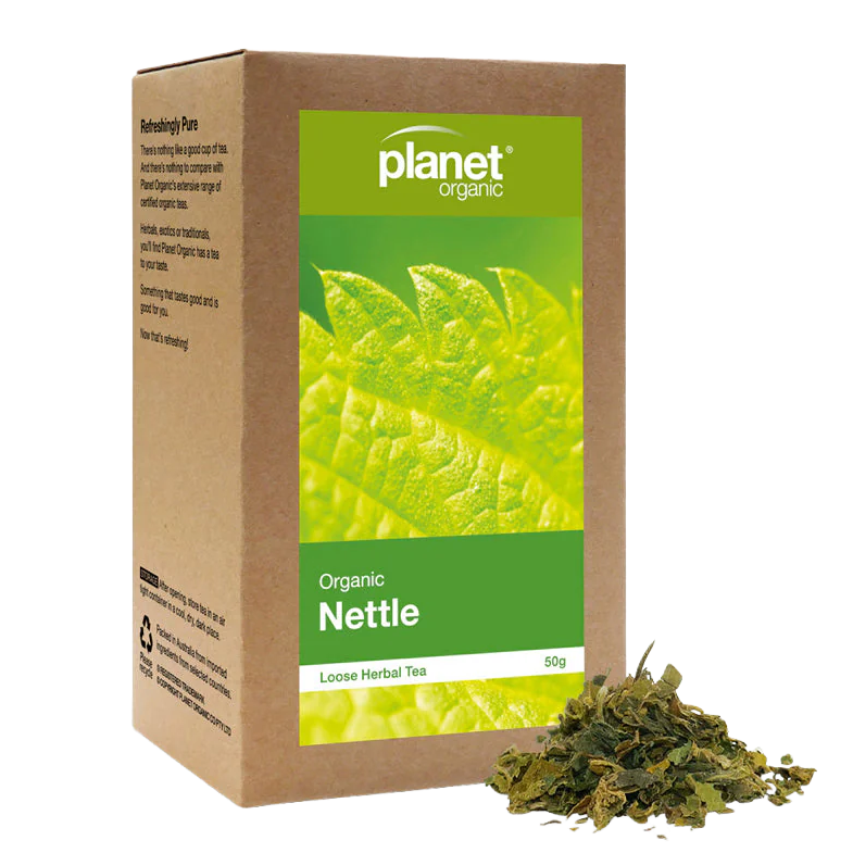 PLANET ORGANIC NETTLE LOOSE TEA 50G