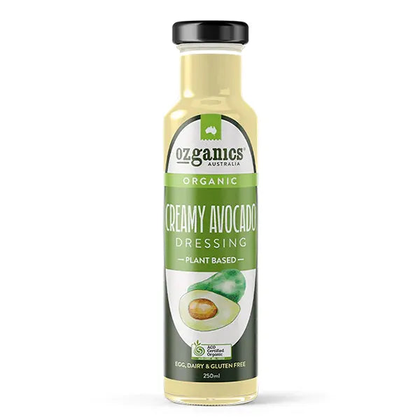 OZGANICS AVOCADO DRESSING 250ML