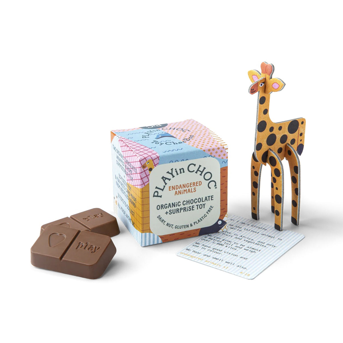 PLAYIN CHOCOLATE ENDANGERED ANIMALS SINGLE