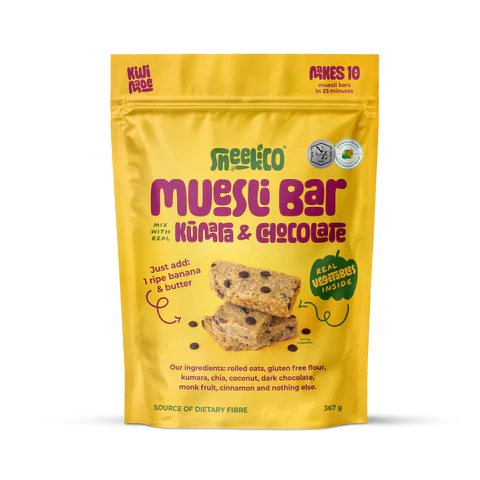 SNEEKI CO KUMARA & CHOCOLATE MUSELI BAR MIX 366G