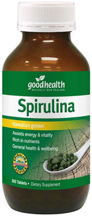 GOOD HEALTH SPIRULINA HAWAIIAN 500 TABS