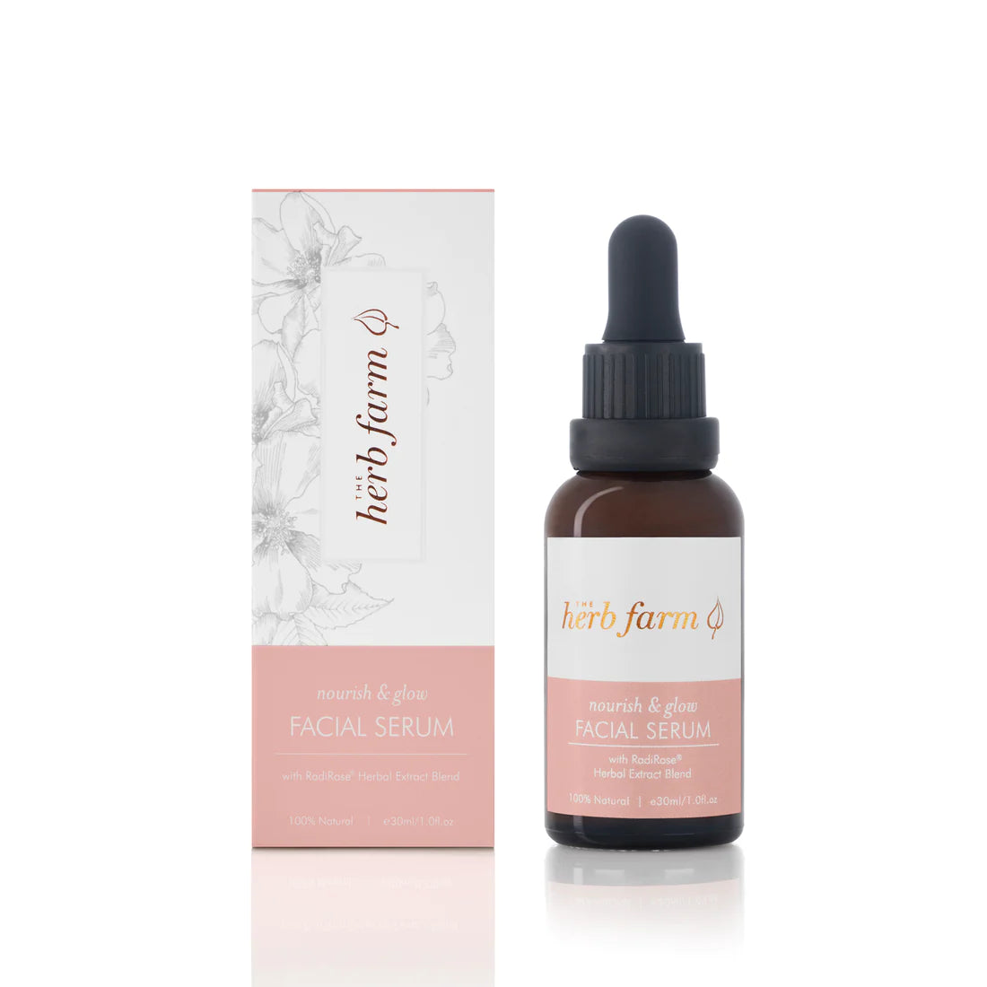 THE HERB FARM NOURISH & GLOW FACIAL SERUM 30ML
