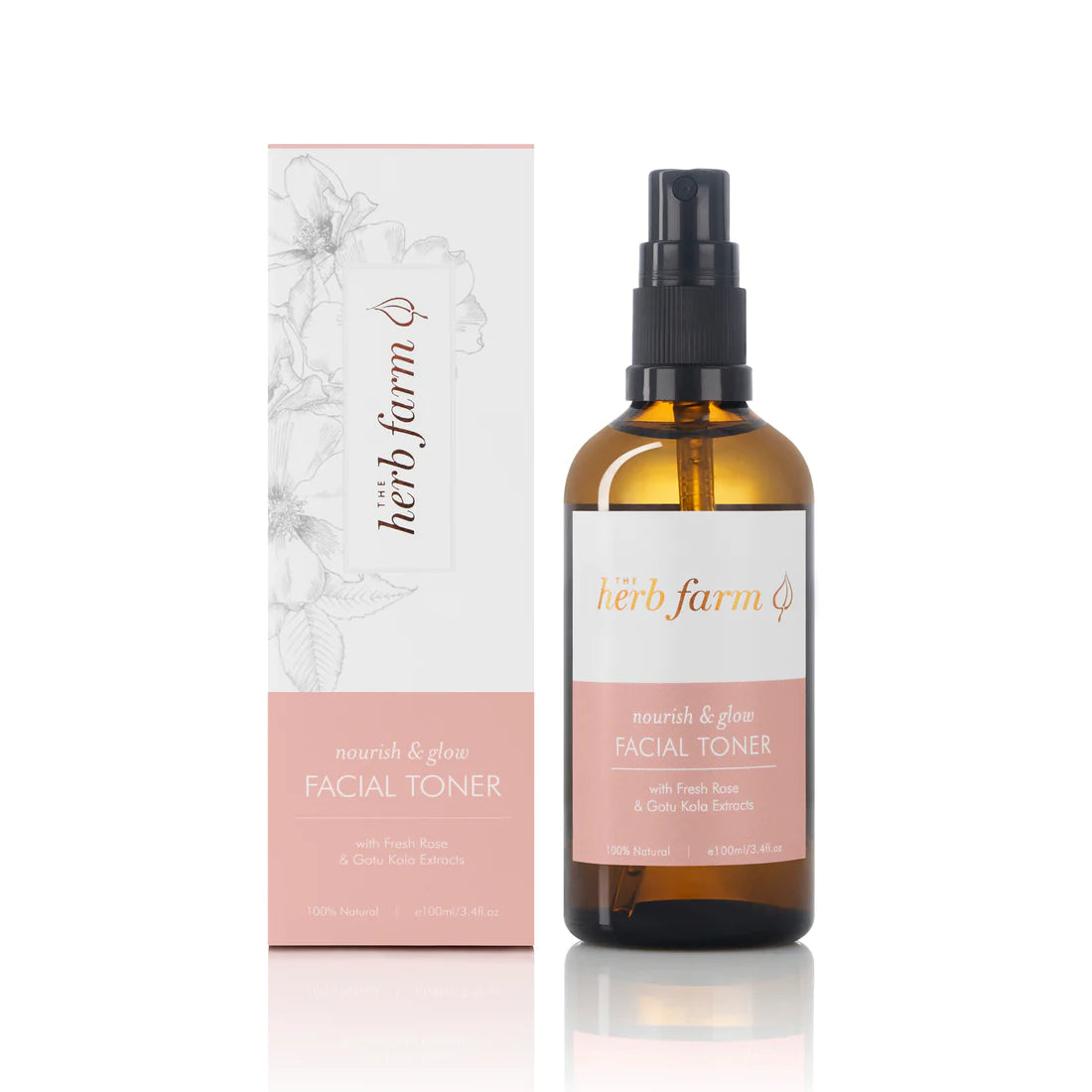 THE HERB FARM NOURISH & GLOW FACIAL TONER 100ML