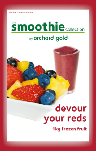 ORCHARD GOLD DEVOUR YOUR REDS SMOOTHIE BLEND 1KG