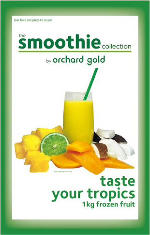 ORCHARD GOLD TASTE YOUR TROPICS SMOOTHIE BLEND 1KG