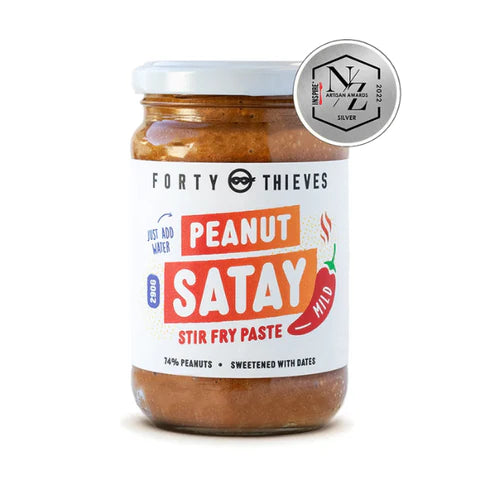 FORTY THIEVES PEANUT SATAY MILD 290G