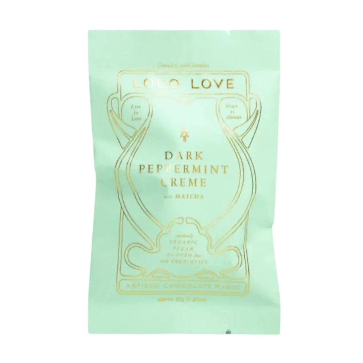 LOCO LOVE DARK MINT CREME SINGLE 30G