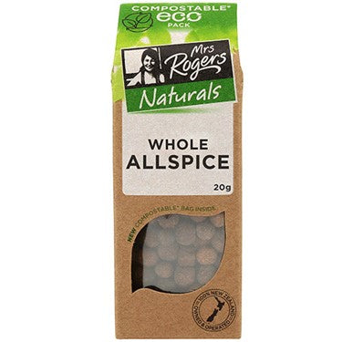 MRS ROGERS NATURALS WHOLE ALLSPICE 20G
