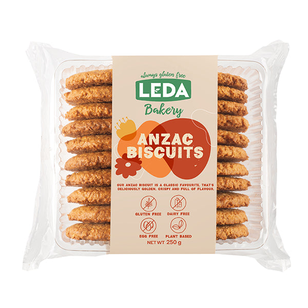 LEDA ANZAC BISCUITS 250G
