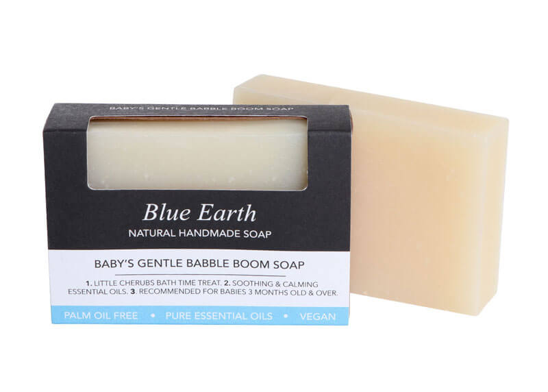 BLUE EARTH BABY GENTLE SOAP BAR 85G