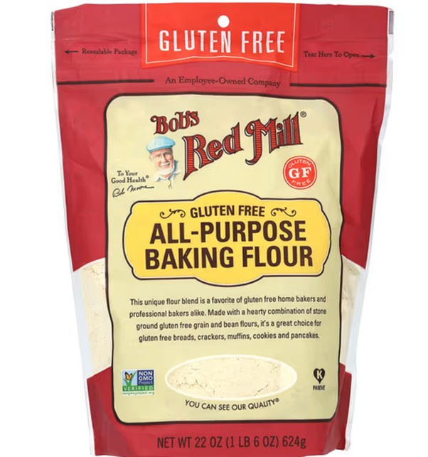 BOBS RED MILL ALL PURPOSE GLUTEN FREE BAKING FLOUR 624G