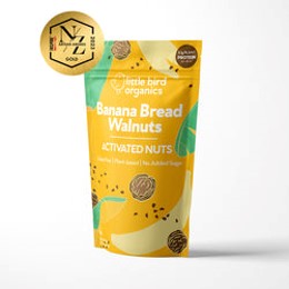 LITTLE BIRD BANANA BREAD WALNUTS 120G