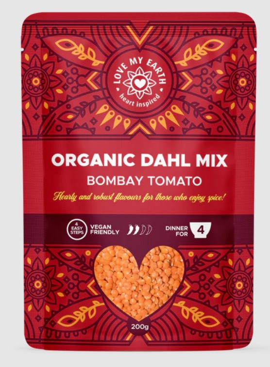 LOVE MY EARTH BOMBAY TOMATO DAHL MIX 200G