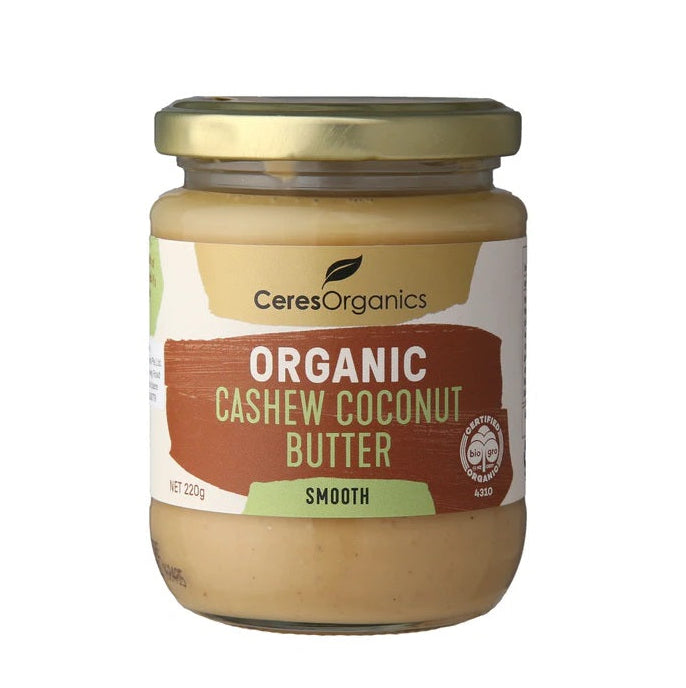 CERES BIO CASHEW COCONUT BUTTER 220G