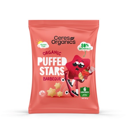 CERES PUFFED STARS BBQ 80G