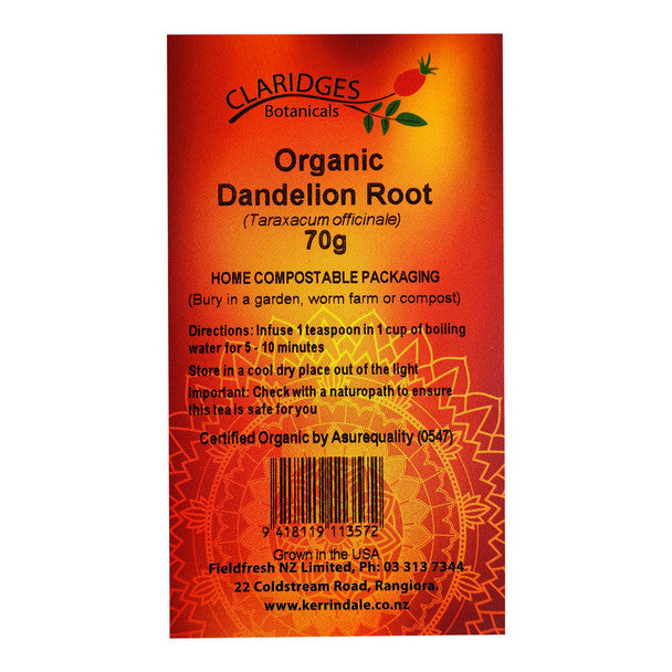 CLARIDGES DANDELION ROOT TEA 70G