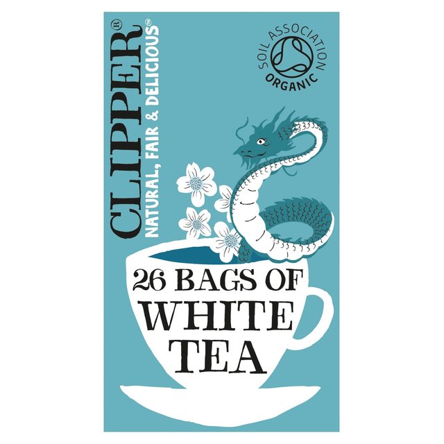 CLIPPER WHITE TEA 40 BAGS