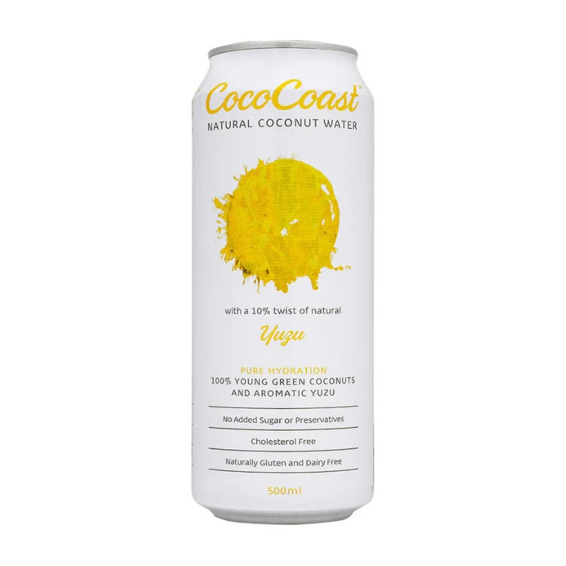 COCO COAST COCONUT WATER YUZU 500ML