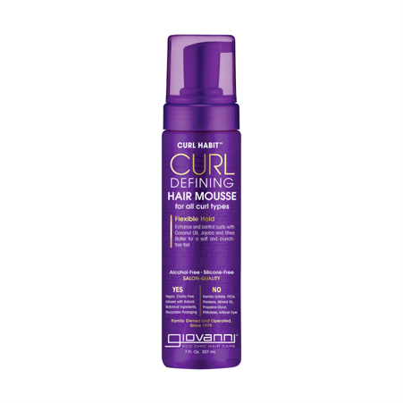 GIOVANNI CURL HABIT URL DEFINING HAIR MOUSSE 207ML