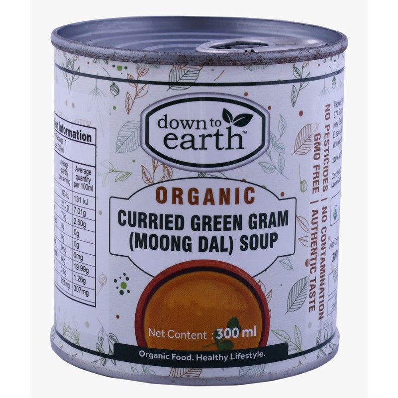 DOWN TO EARTH GREEN GRAM SOUP 300ML